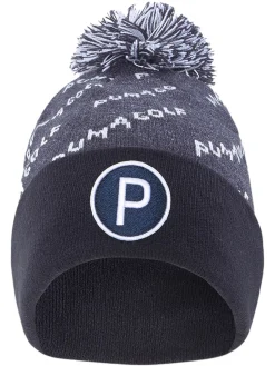 Puma Beanies & Mitts|P Removable Pom Beanie