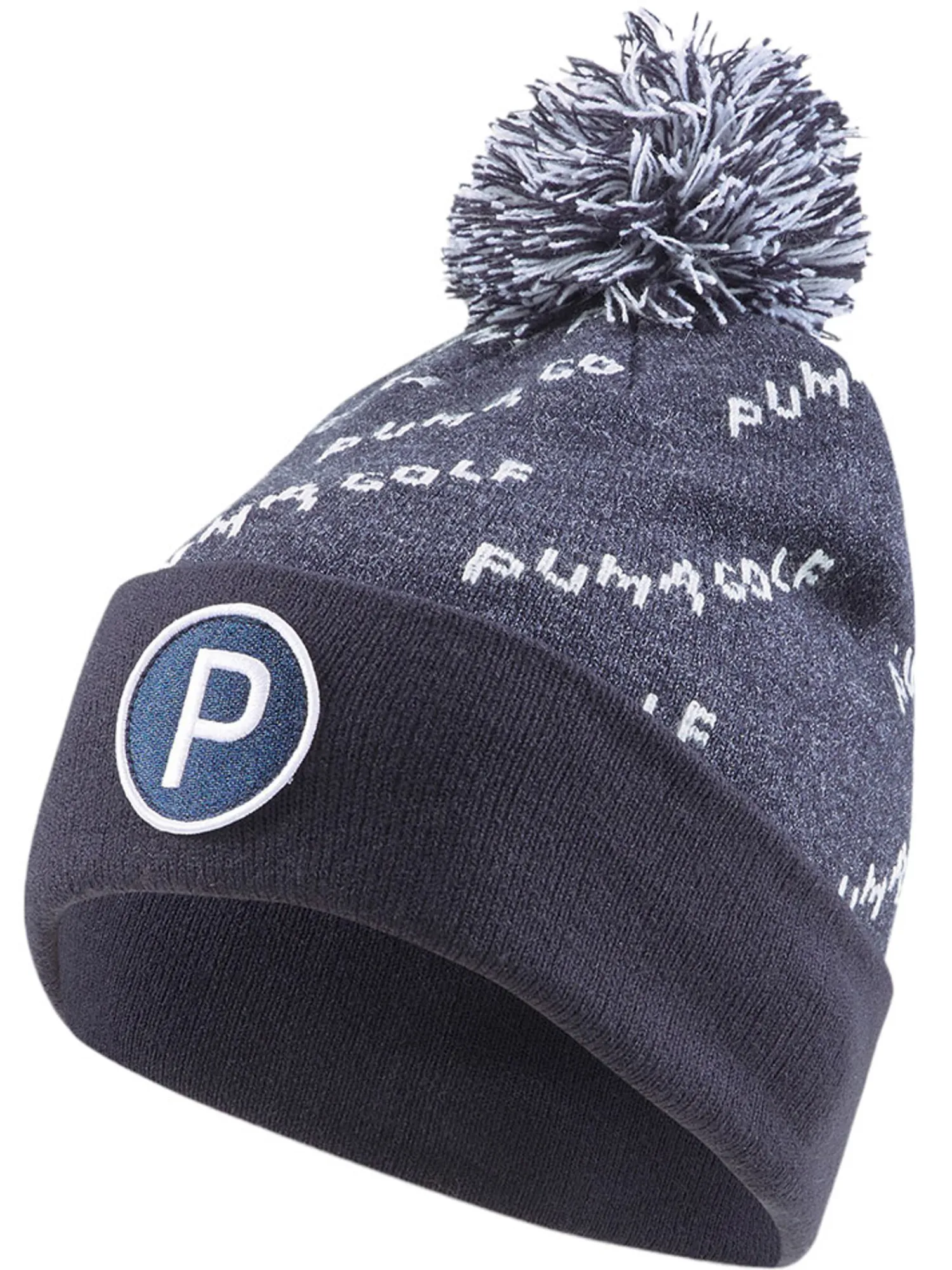 Puma Beanies & Mitts|P Removable Pom Beanie