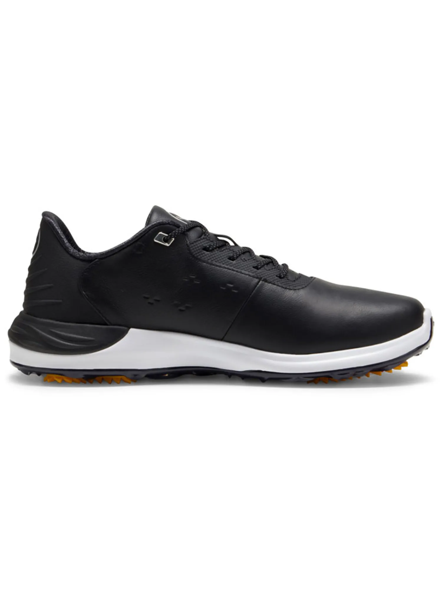Puma Clearance Shoes|Phantomcat NITRO+ Golf Shoes - Black/ Silver/Yellow Sizzle