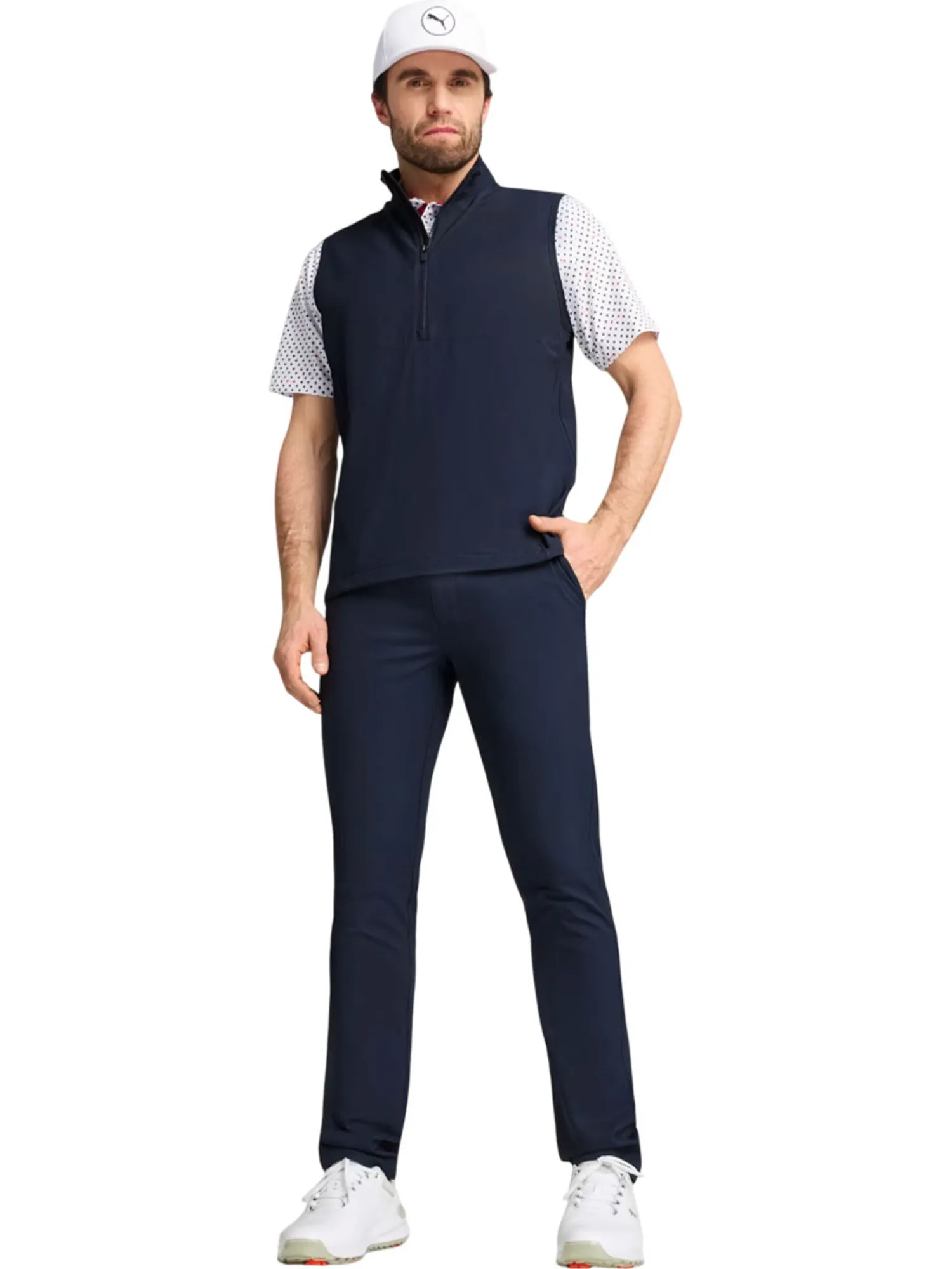 Puma Vests|Ripguard Golf Vest - Deep Navy