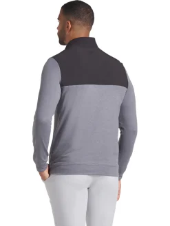 Puma Jumpers|Ripguard Hybrid 1/4 Zip - Slate Sky Heather/ Black