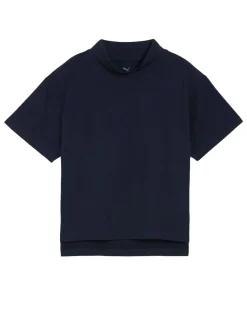 Puma Shirts|Womens Charlotte Modalon Golf Mock - Deep Navy