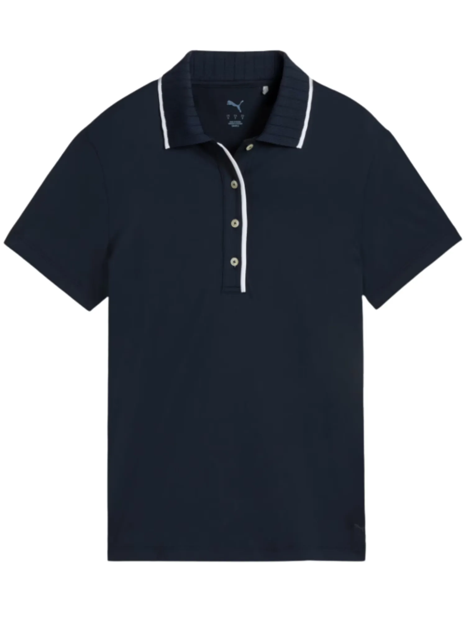 Puma Shirts|Womens CLOUDSPUN Bridges Golf Polo - Deep Navy