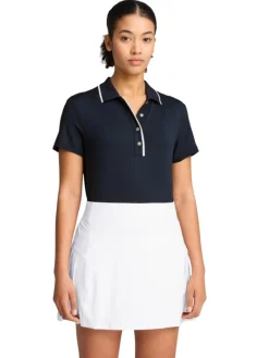 Puma Shirts|Womens CLOUDSPUN Bridges Golf Polo - Deep Navy