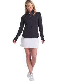 Puma Jumpers|Women's CLOUDSPUN Tech FZ Power Jacket - Black