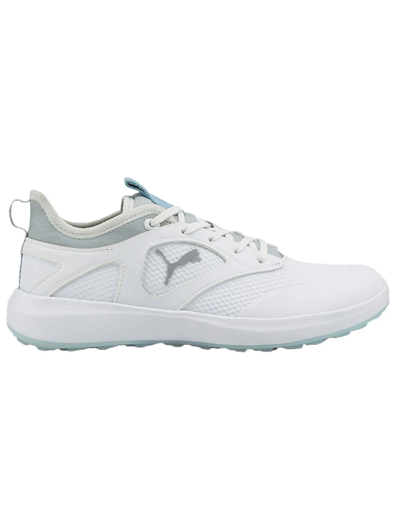 Puma Clearance Shoes|Women's IGNITE Malibu Golf Shoes - White/ Silver/Lucite