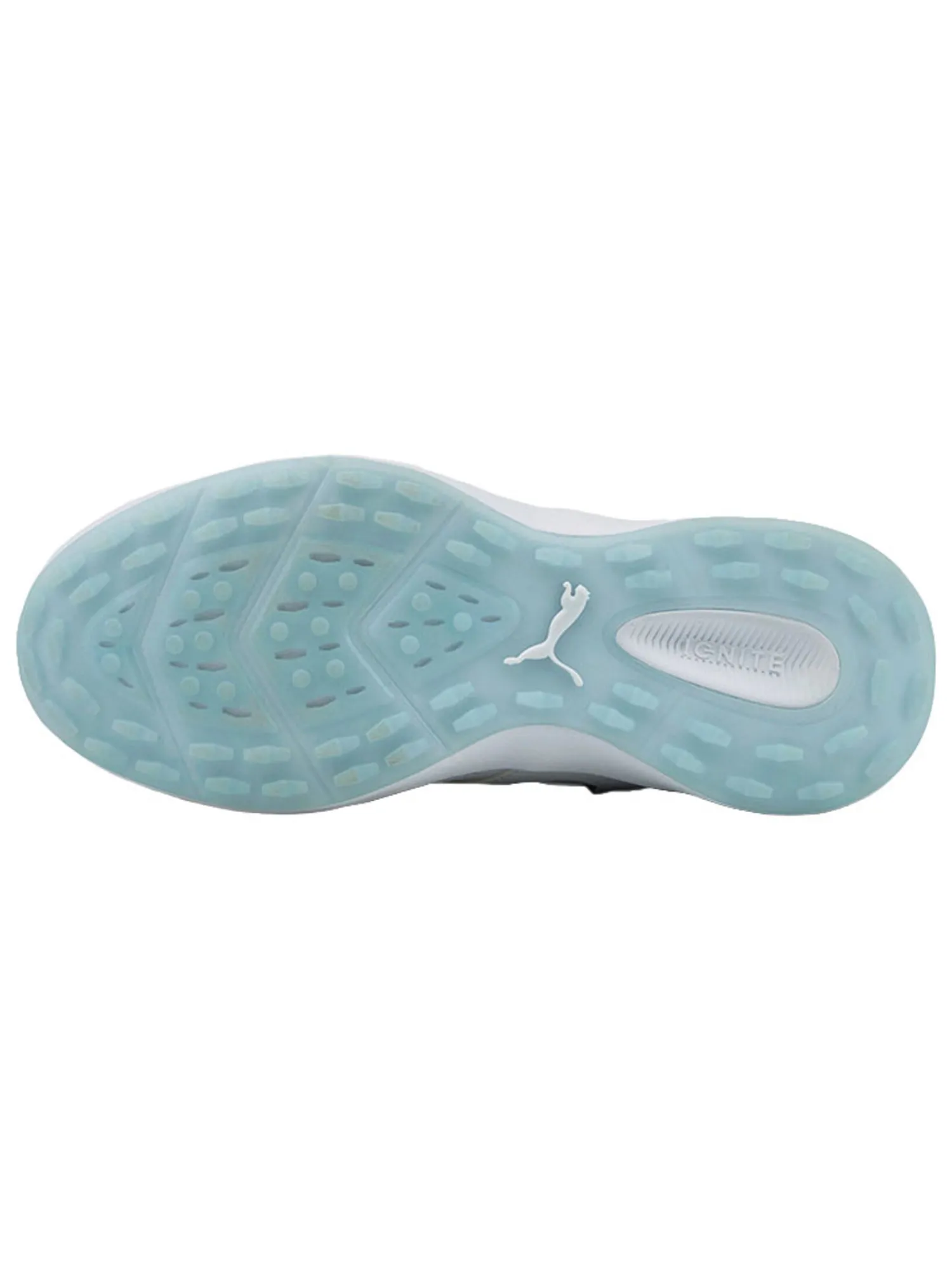 Puma Clearance Shoes|Women's IGNITE Malibu Golf Shoes - White/ Silver/Lucite