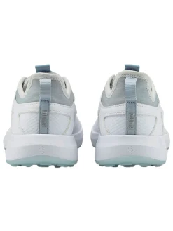 Puma Clearance Shoes|Women's IGNITE Malibu Golf Shoes - White/ Silver/Lucite