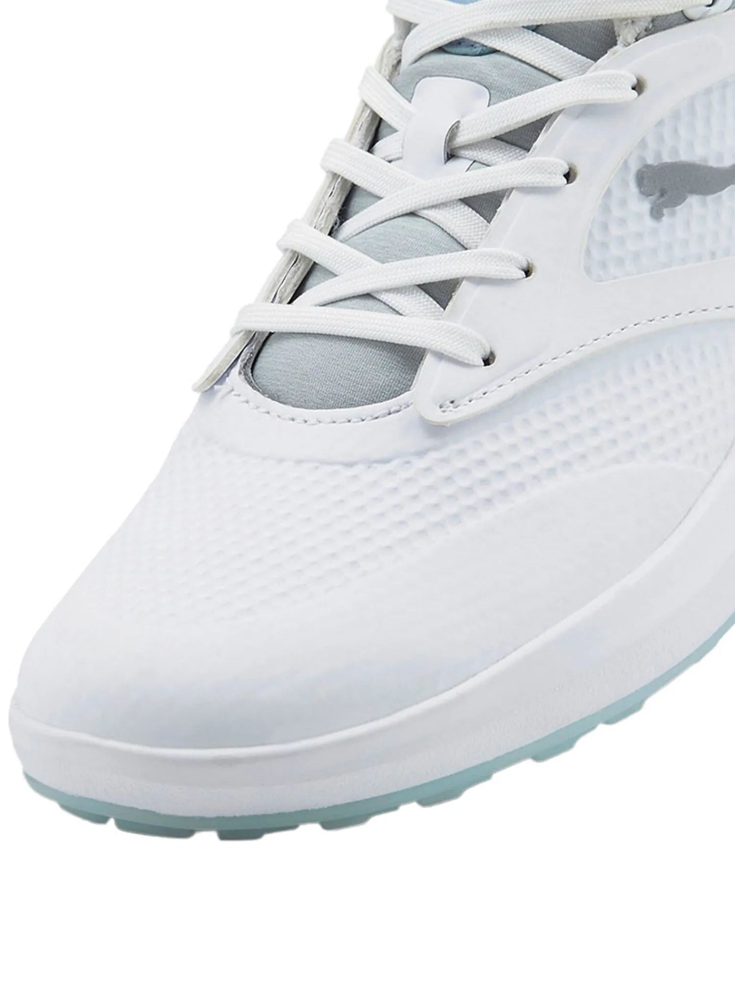 Puma Clearance Shoes|Women's IGNITE Malibu Golf Shoes - White/ Silver/Lucite