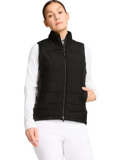 Puma Vests|Women's Kyley Quilted Vest - Black