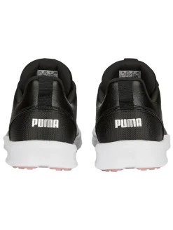 Puma Clearance Shoes|Women's Laguna Fusion WP Golf Shoes - Black/Rose Dust