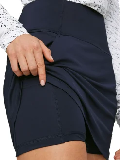 Puma Skorts & Dresses|Women's PWRMESH Golf Skort - Navy Blazer