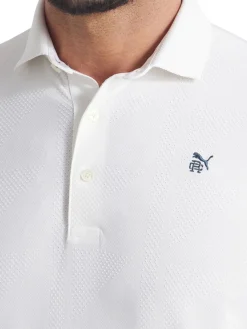 Puma Shirts|x Reigning Champ MATTR Jacquard Golf Polo - Warm White