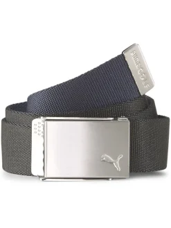 Puma Belts|Youth Reversible Web Belt - Navy Blazer