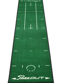 PuttOUT Training Aids|Pro Golf Putting Mat Green