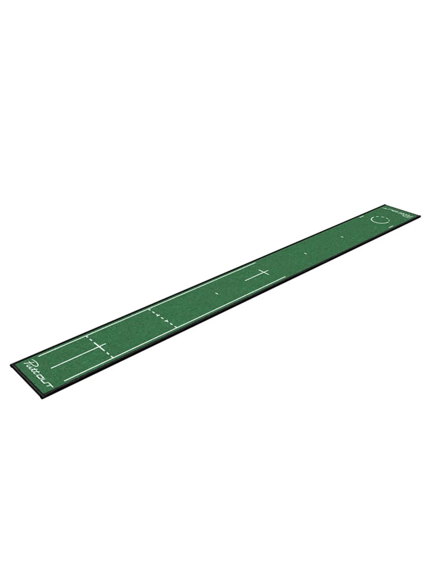 PuttOUT Training Aids|Slim Putting Mat - Green