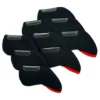 Redback Sport Club Covers|Redback Neoprene with Window Iron Covers - Black/Red