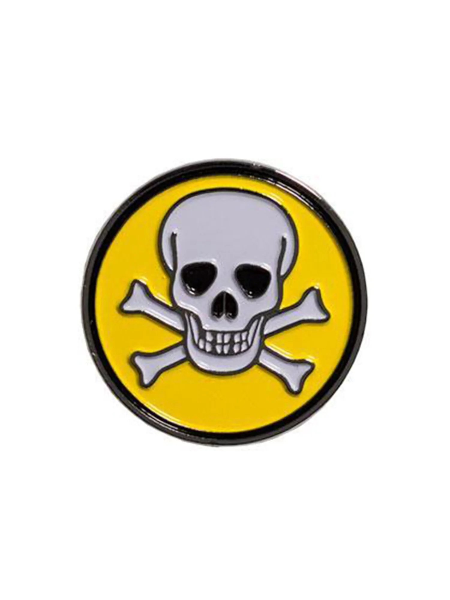 Redback Sport Ball Markers|Ball Marker - Yellow Skull