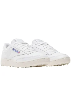Reebok Mens Golf Shoes|Club C Golf Shoes - Ftwr White/Chalk