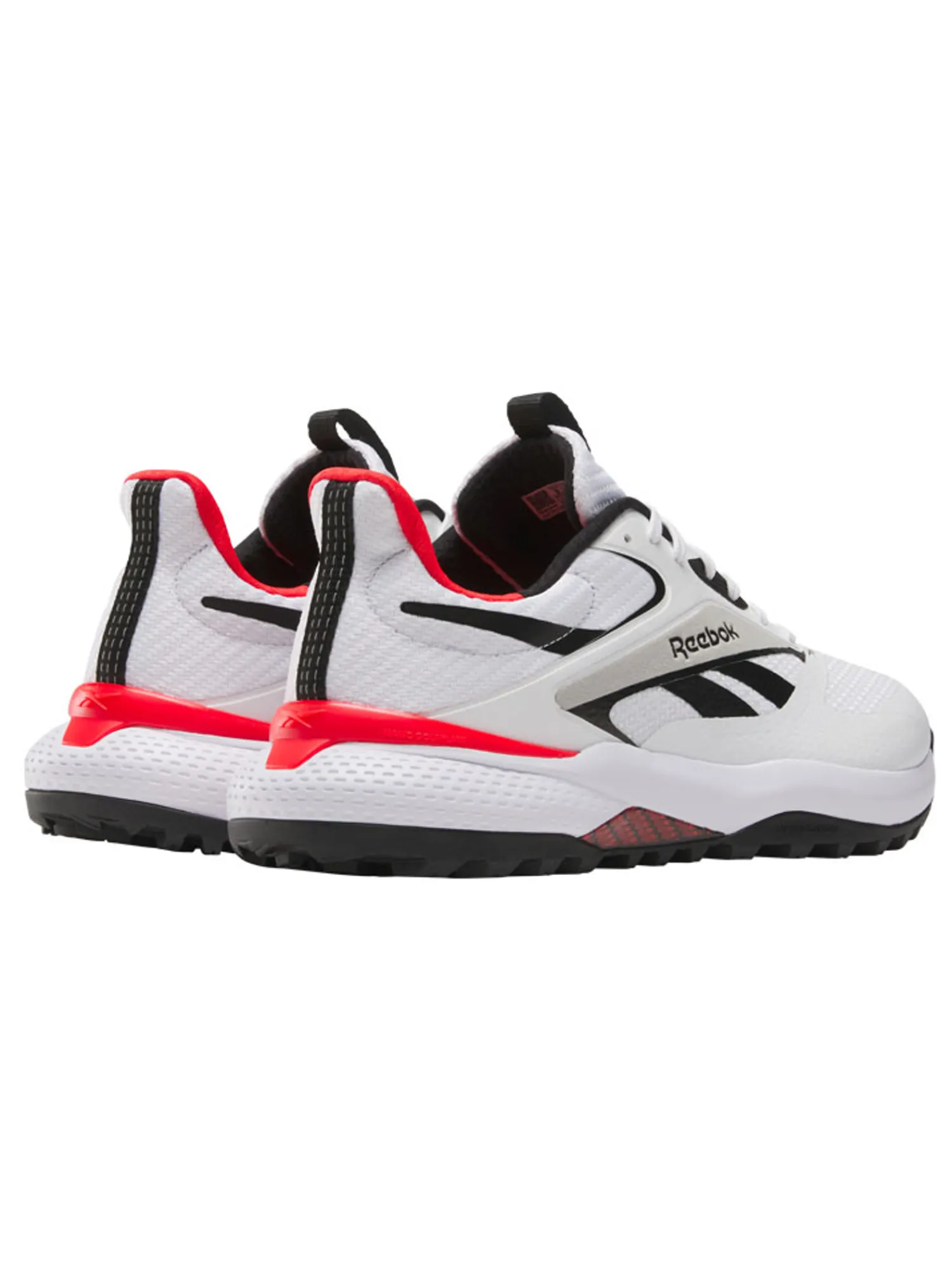 Reebok Mens Golf Shoes|Nano Golf Shoes - White/Red/Black