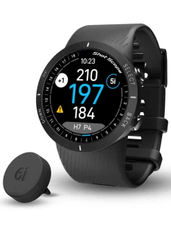 Shot Scope Gps Units|Game Tracking & Swing Analysers|V5 GPS & Shot Tacking Golf Watch - Black