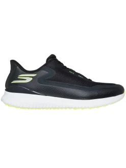 Skechers Mens Golf Shoes|GO GOLF Flight Slip 'Ins Golf Shoes - Black