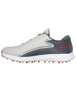 Skechers Mens Golf Shoes|GO GOLF Max 3 (Extra Wide) Golf Shoes - Grey/Red