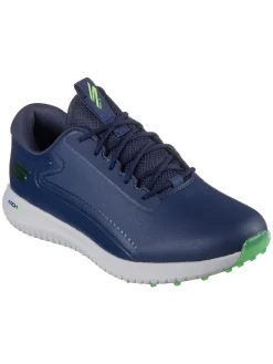 Skechers Mens Golf Shoes|GO GOLF Max 3 (Extra Wide) Golf Shoes - Navy Lime