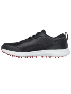 Skechers Mens Golf Shoes|Clearance Shoes|GO GOLF Max Fairway 4 (Extra Wide) Golf Shoes - Black/Red
