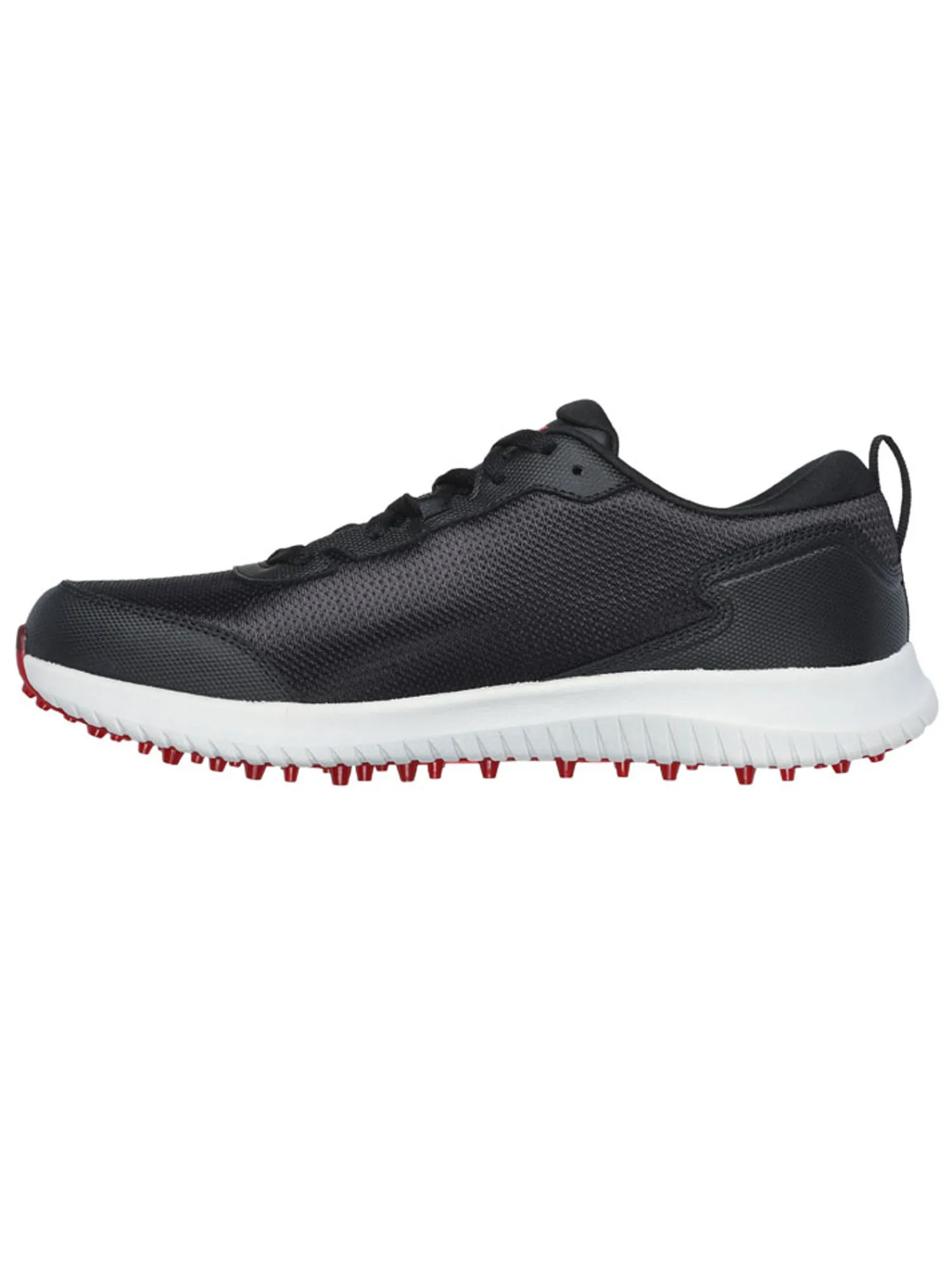 Skechers Mens Golf Shoes|Clearance Shoes|GO GOLF Max Fairway 4 (Extra Wide) Golf Shoes - Black/Red