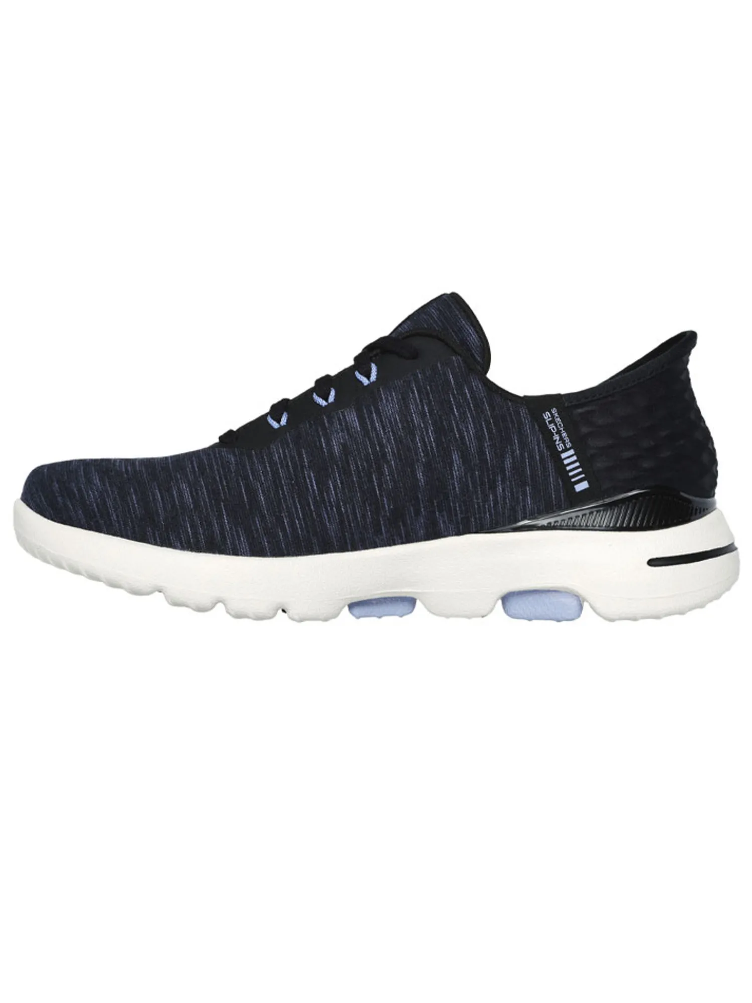 Skechers Clearance Shoes|Women's GO GOLF Walk 5 Slip 'In Golf Shoes - Black/Lavender