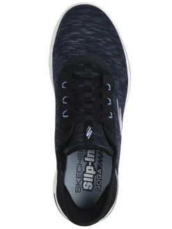 Skechers Clearance Shoes|Women's GO GOLF Walk 5 Slip 'In Golf Shoes - Black/Lavender
