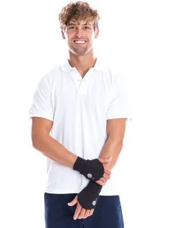 SParms Sleeves|Sun Protection Palmless Gloves - Black