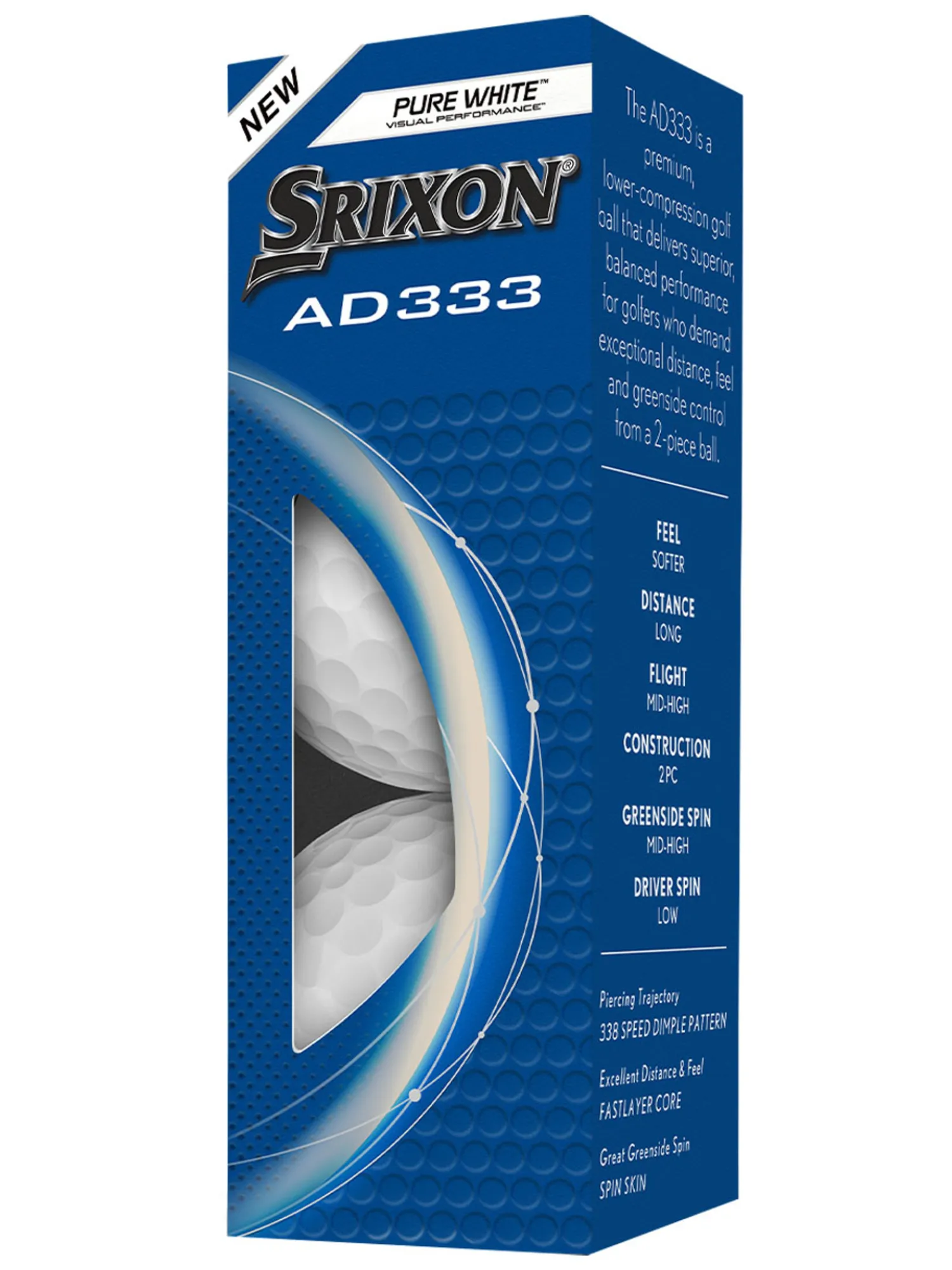 Srixon New Golf Balls|AD 333 Golf Balls
