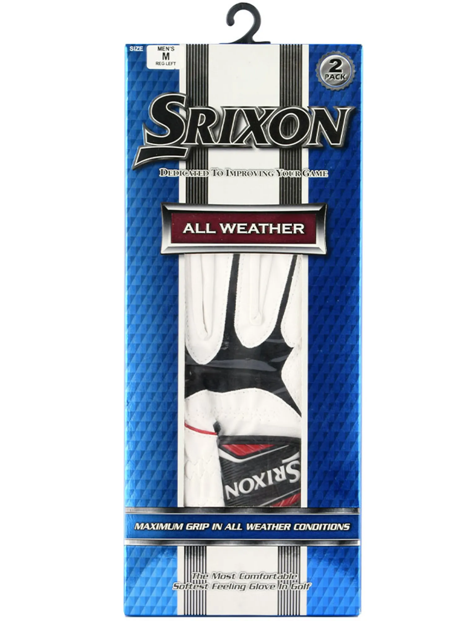 Srixon Womens Golf Gloves|All Weather Golf Gloves - Womens 6 Pack White