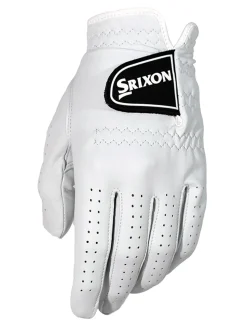Srixon Mens Golf Gloves|Cabretta Golf Glove - White