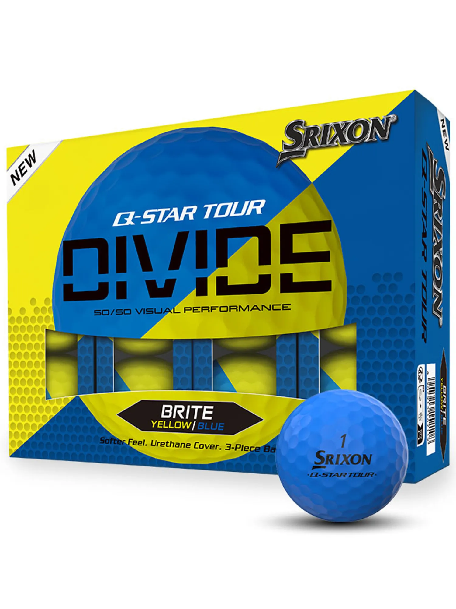 Srixon New Golf Balls|Q-STAR TOUR DIVIDE 2024 Golf Balls