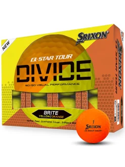 Srixon New Golf Balls|Q-STAR TOUR DIVIDE 2024 Golf Balls