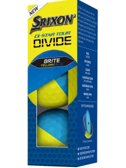 Srixon New Golf Balls|Q-STAR TOUR DIVIDE 2024 Golf Balls