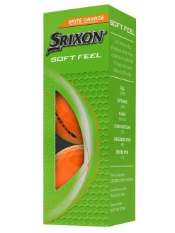 Srixon New Golf Balls|Soft Feel Brite 2025 Golf Balls