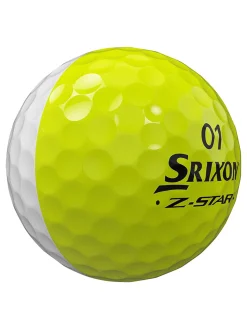 Srixon Clearance Gloves|Z-Star Divide Golf Balls - White/Yellow