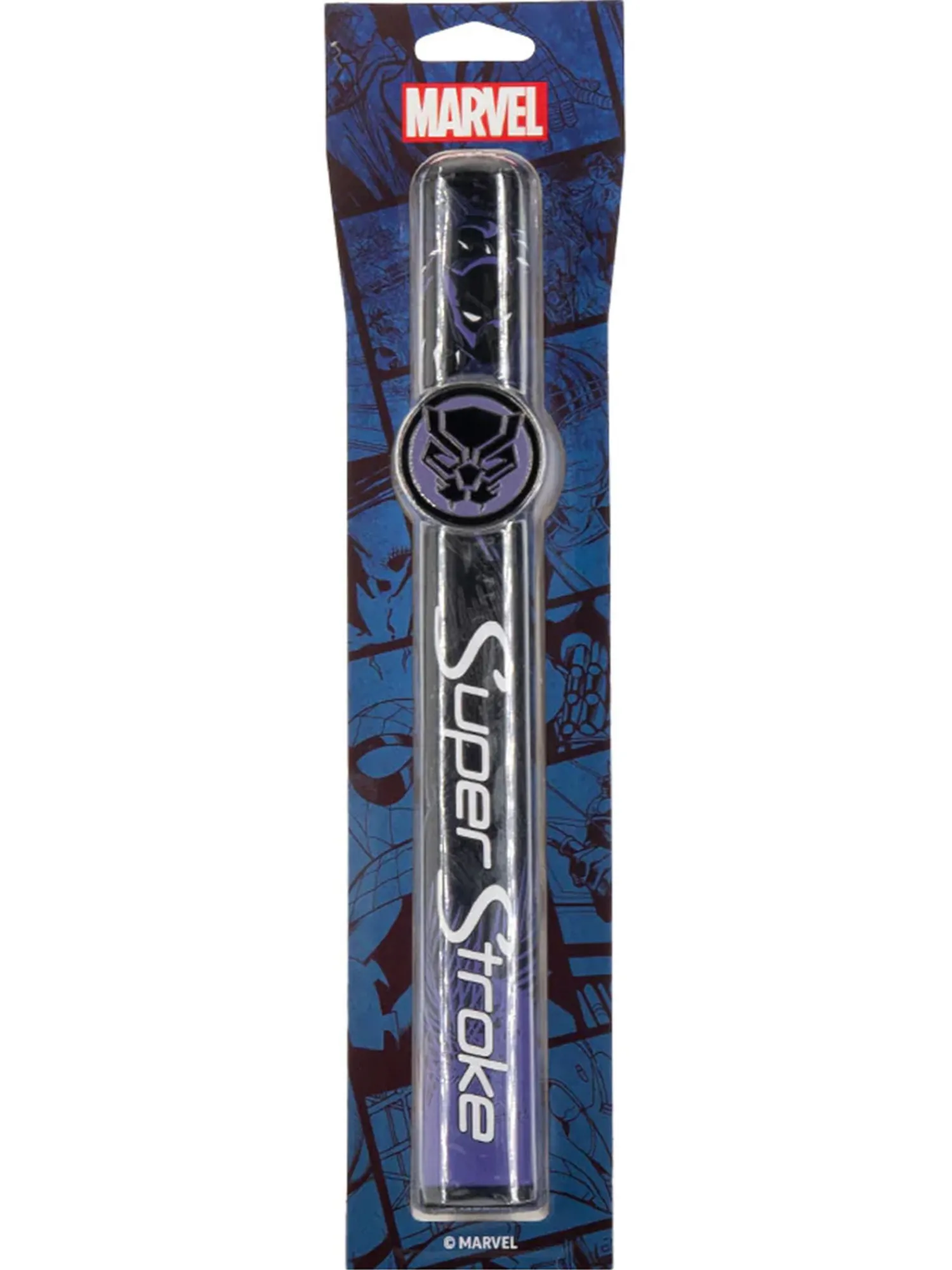 SuperStroke Gifts & Novelties|Putter Grips|Tour 2.0 Marvel Putter Grip & Ball Marker- Black Panther