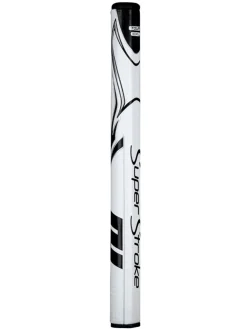 SuperStroke Putter Grips|Zenergy XL Tour 3.0 Plus Putter Grip - White/Black