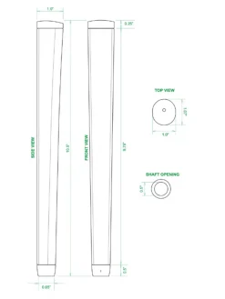 Sweet Rollz Putter Grips|Putter Grip - Sunshine
