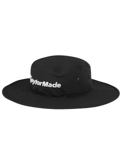 TaylorMade Hats|Metal Eyelet Bucket Hat - Black
