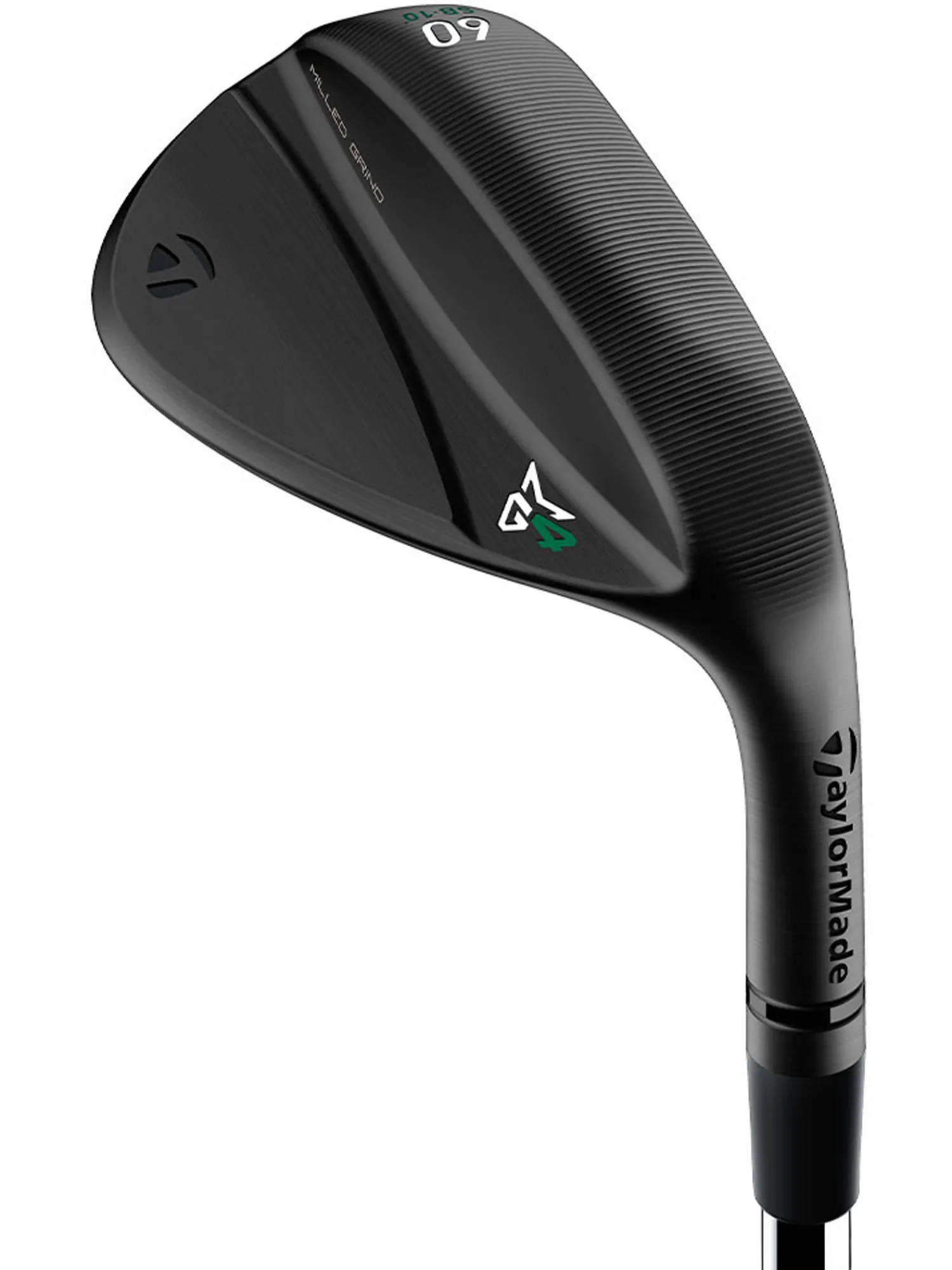 TaylorMade Wedges|Milled Grind 4 Wedge - Satin RAW Black