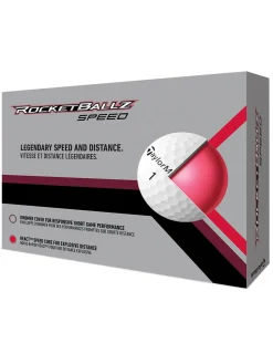 TaylorMade New Golf Balls|RocketBallz Speed 2025 Golf Balls - 3 Dozen