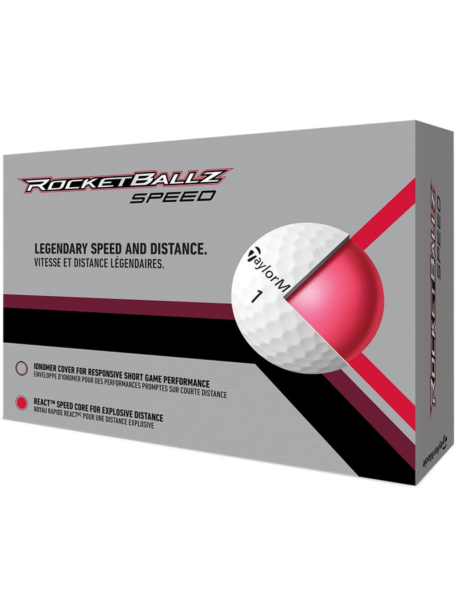 TaylorMade New Golf Balls|RocketBallz Speed 2025 Golf Balls - 3 Dozen