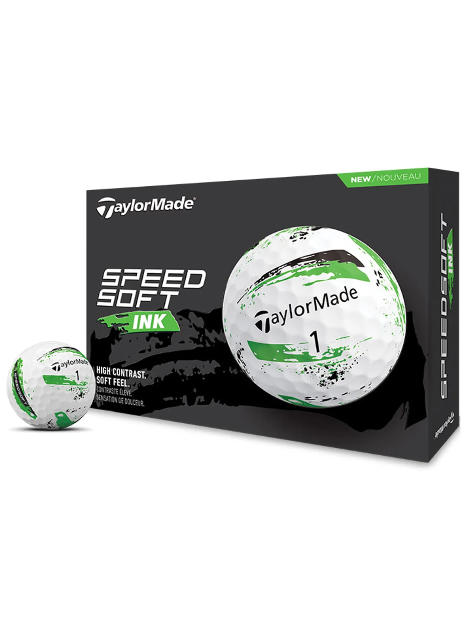 TaylorMade New Golf Balls|SpeedSoft Ink Golf Balls