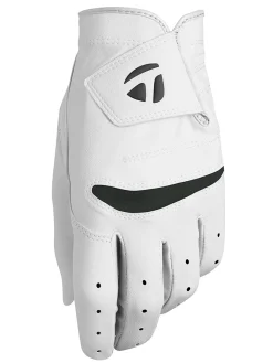 TaylorMade Junior Golf Gloves|Stratus Junior Golf Glove - White